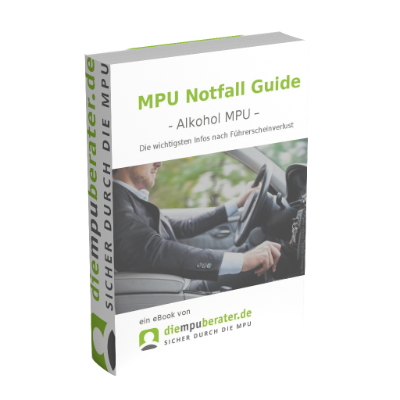 eBook Cover: MPU Notfall Guide - Alkohol MPU